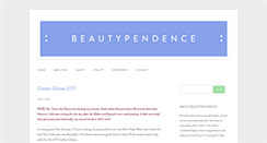 Desktop Screenshot of beautypendence.com